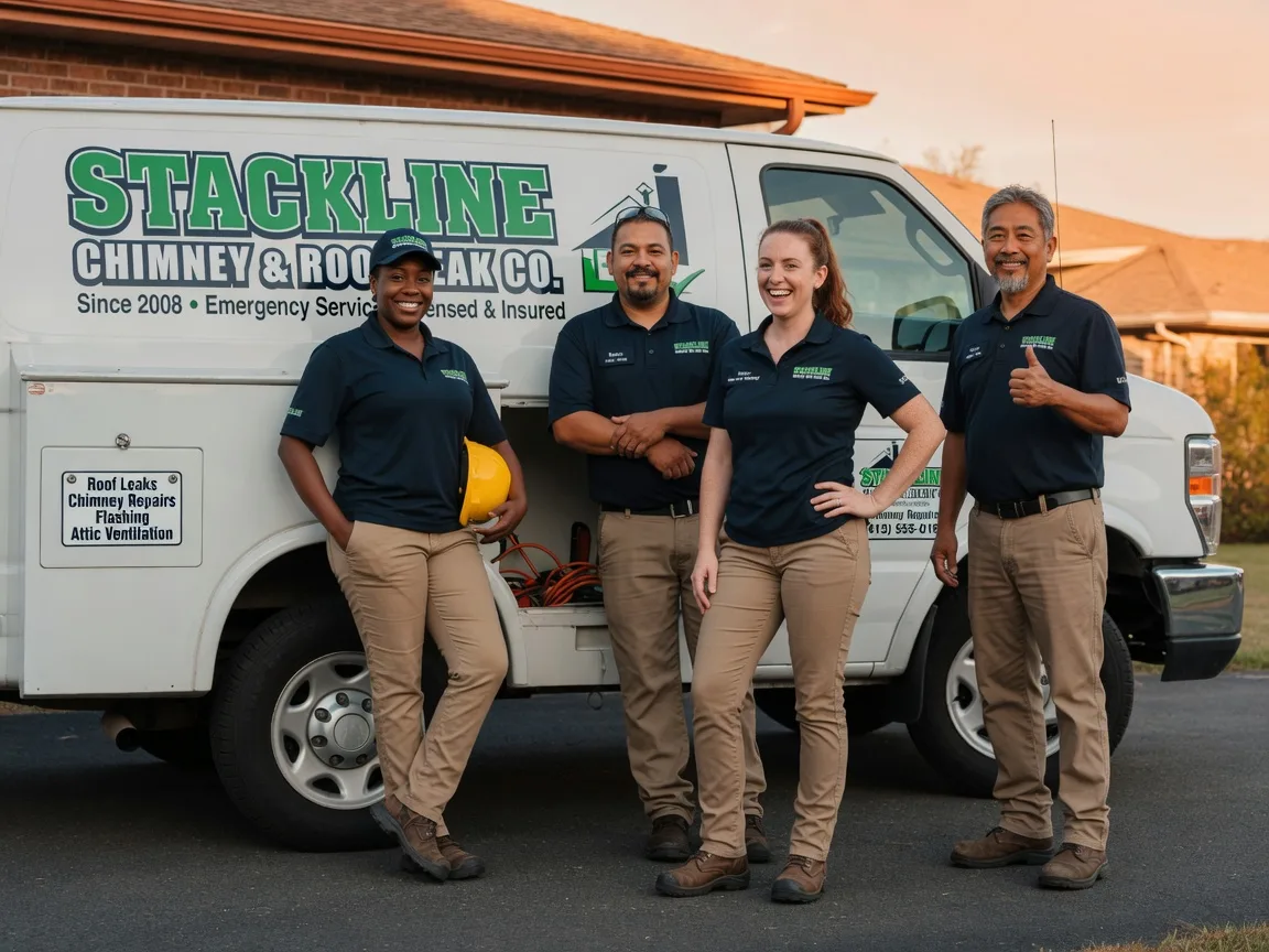 Chimney flashing repair company in Summit Hill, PA
